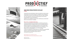 Desktop Screenshot of productief.be